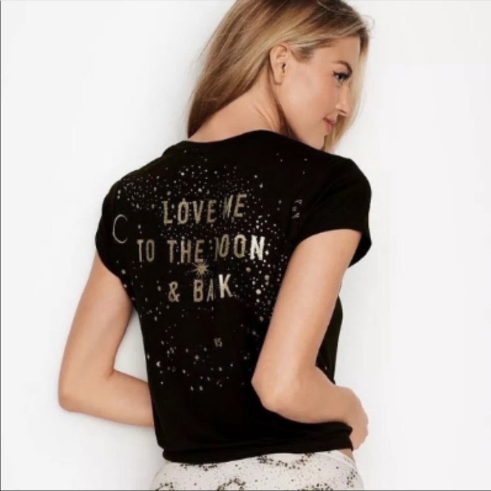 VS sleep tee Love Me To The Moon And Back